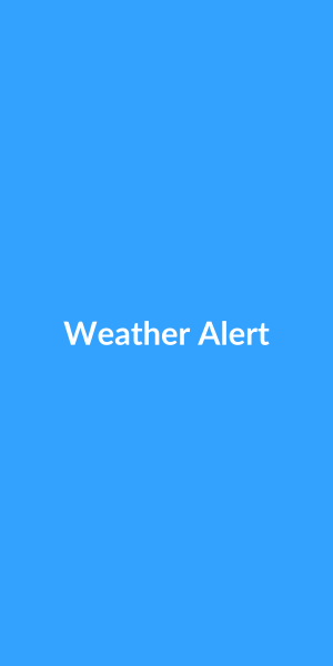 Weather Alert
